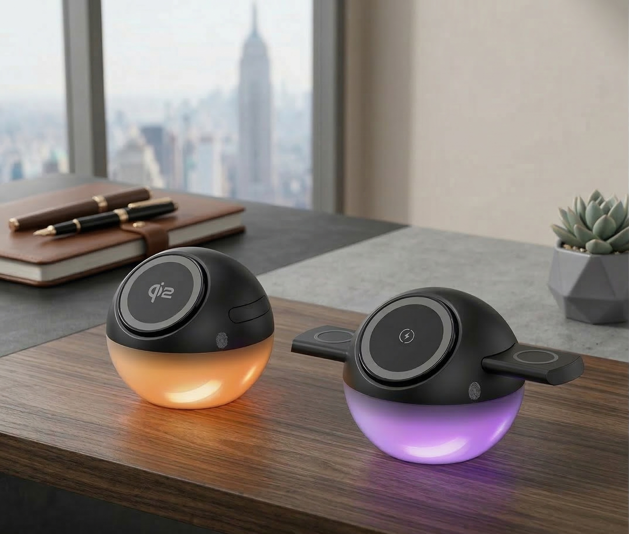 Station de charge 3 en 1 sans fil